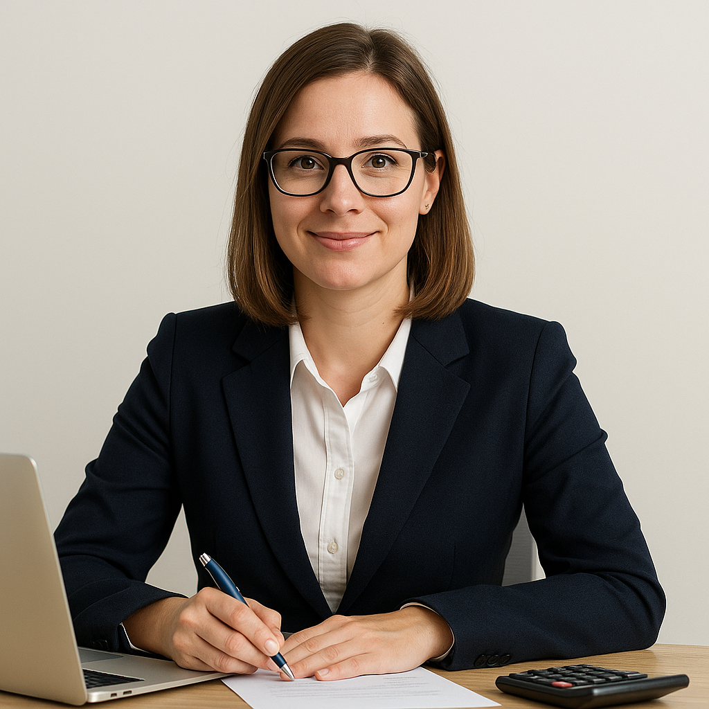 Professional accountant at a desk profile picture